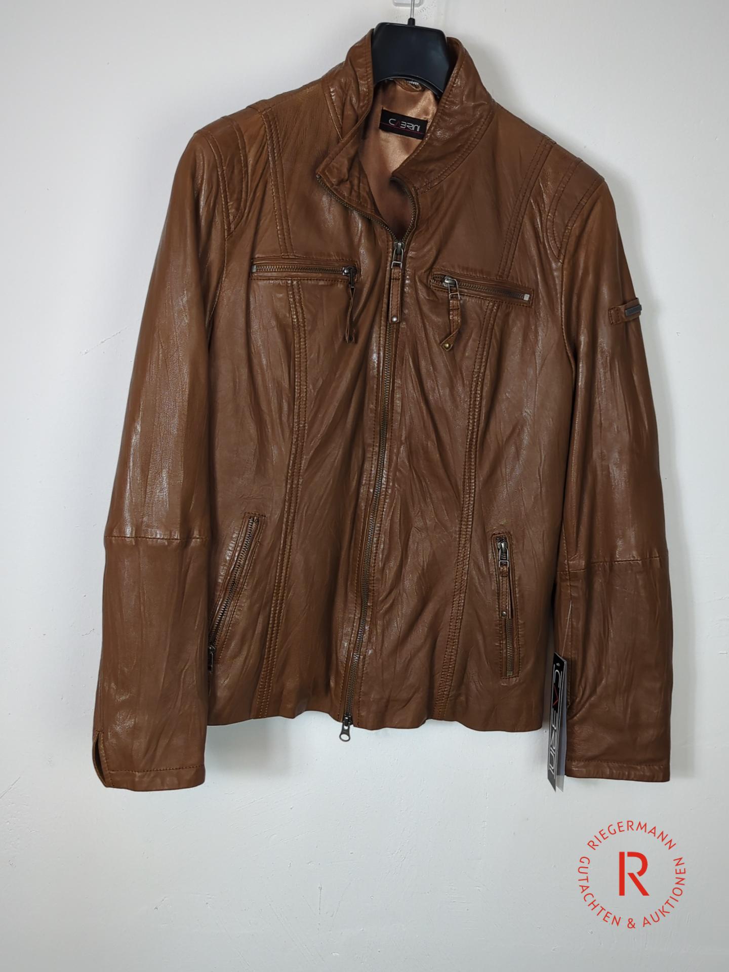 DAMEN LEDERJACKE GRÖSSE 42